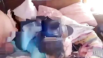 couplelyon busty blonde licks nipples