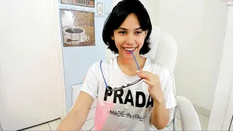 dairadairy handjob with  dildo