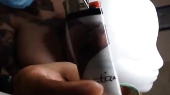 creamyexotica sam is hard to hammer yourself in the ass