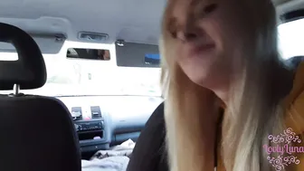 LovlyLuna crazy passion hammering anus with a dildo