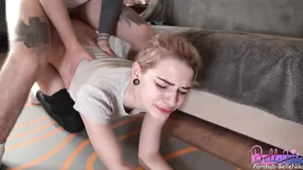 Belleniko  busty blonde gently masturbates cunt