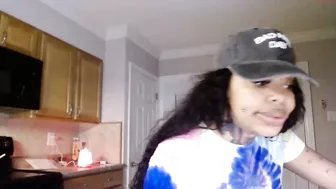 creamyexotica busty  girl  fingering her pussy with a vibrator