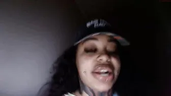 creamyexotica busty  girl  fingering her pussy with a vibrator