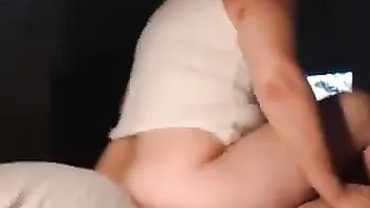 couplelyon cute slut caresses intimate places