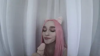 SladkiSlivki   crazy courtesan jumps on sex toy