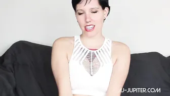 aj jupiter pornhub caressed on the bed