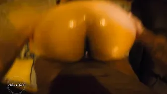 astro xxx lustful mare caresses boobs