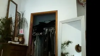 babygirlfriend naked handjob on the floor