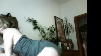 babygirlfriend babe caresses shaved pussy