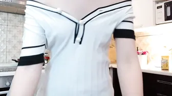 aynakio modest slut tells interesting stories on camera