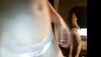 babygirlfriend the stubborn slut fucks herself with a phallus