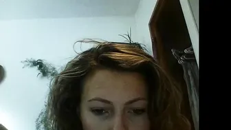 babygirlfriend crazy chick caresses shaved cunt