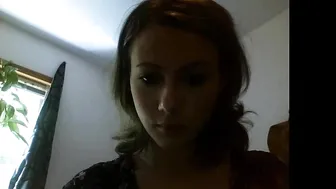 babygirlfriend crazy chick caresses shaved cunt