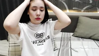 aynakio sweet girl playing with dildos