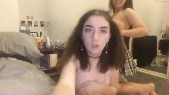 egirlsluts experienced slut caresses shaved cunt