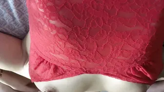 RoyMoa the charming slut fucks her pussy with a phallus