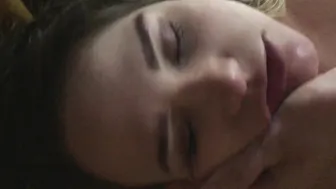 MaryCandy busty ruining caresses vagina