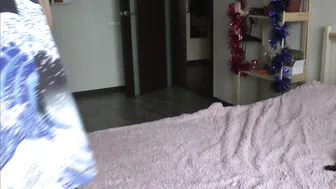 HelenMint sexy whore masturbates with a phallus