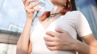 Elin Flame big tits and neat vagina