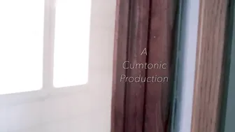 Cumtonic busty blonde with tattoo fucks both holes