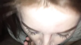 homemade blowjob under the blanket on your mobile