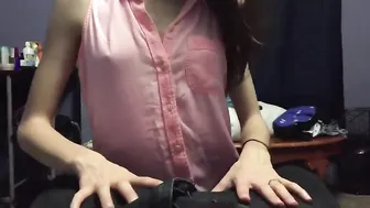 girl does blowjob for the first time in her life