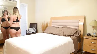 the girl fucked the guy in the hotel room