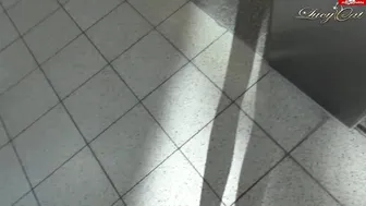 sucks cock in the toilet sushi bar