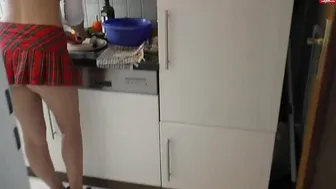 fucked cancer in the kitchen