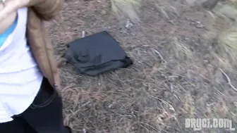 Blowjob on the forehead