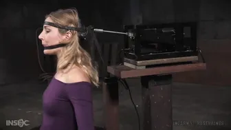 the negro raped a blonde in the mouth