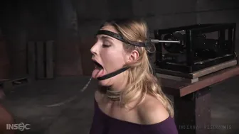 the negro raped a blonde in the mouth