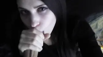 sister sucks a member of a brother and swallows sperm