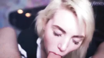 watch throat blowjob as