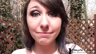 dakotacharmsxxx adult bitch gently caresses vagina