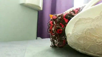 secretdream sexy whore masturbates with a phallus