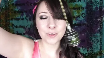 dakotacharmsxxx impressive slut furiously masturbating vagina