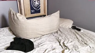 littlekushkitty hot bitch fucks herself with a phallus