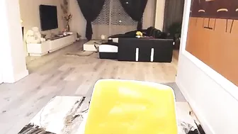 jointotoro experienced young lady passionately fucks sex toy