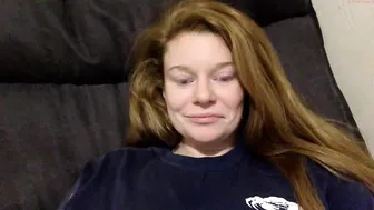 kassidylane openwork wench in stockings coyly changes poses and strokes shaved pussy