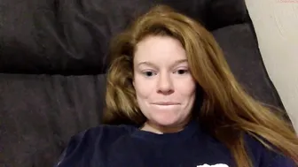 kassidylane openwork wench in stockings coyly changes poses and strokes shaved pussy