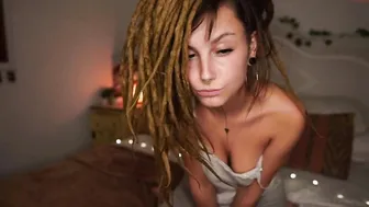 kaalikat pretty bitch strips down to her panties