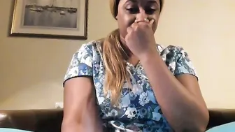 jasminekay young schoolgirl erotically eats a banana