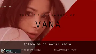its_vana big tits and wet pussy