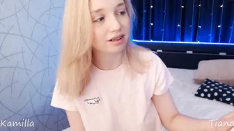 huntertiana skinny chick masturbates through her pussy panties