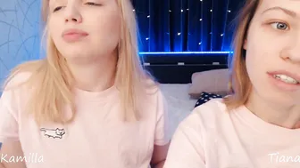 huntertiana skinny chick masturbates through her pussy panties
