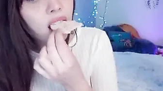 ivyontheqt record  private e with model ruskamsa