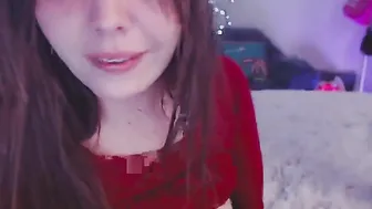 ivyontheqt flirtatious passion masturbates both holes