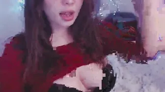 ivyontheqt flirtatious passion masturbates both holes