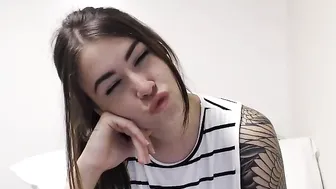 imperialkiss luxurious chick caresses lips sex